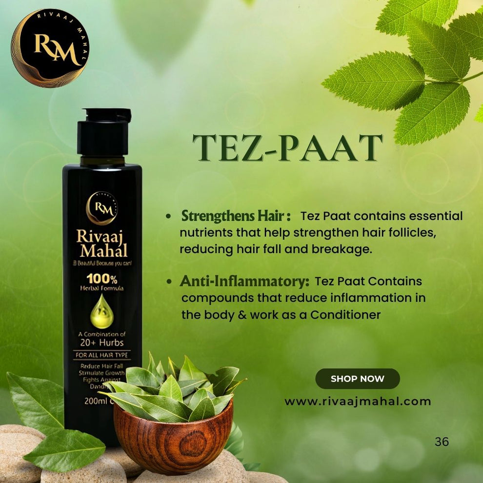 Rivaaj Mahal Ayurvedic Hair Oil - For Long, Strong & Lustrous Hair