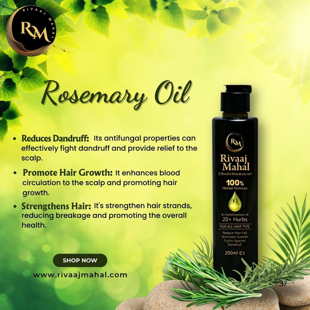 Rivaaj Mahal Ayurvedic Hair Oil - For Long, Strong & Lustrous Hair