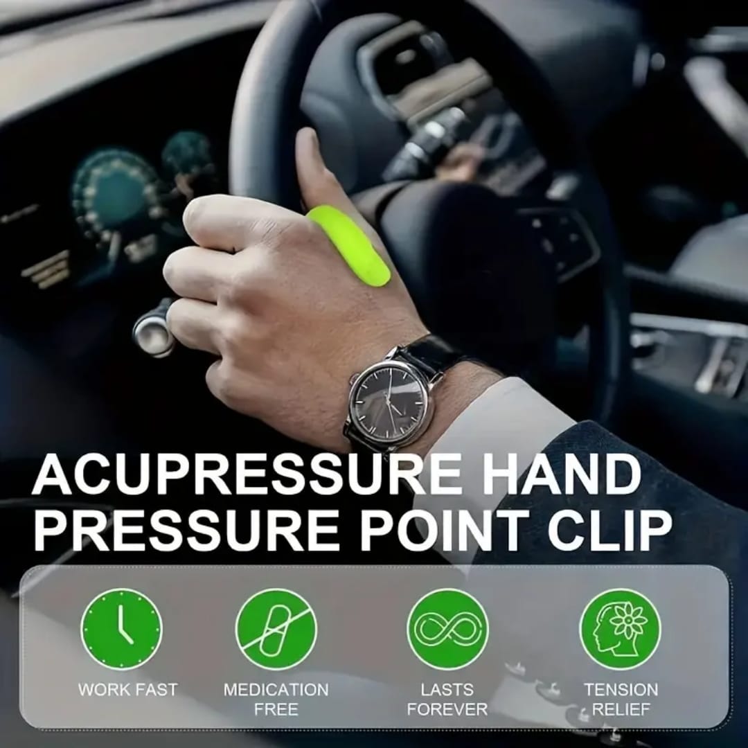 Magnetic Acupressure Point Clip – Wellness & Balance Support