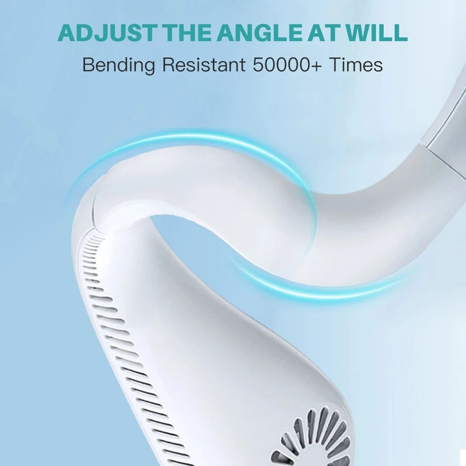 PORTABLE RECHARGEABLE NECK FUSION FAN *AIR AURA*