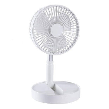 Portable USB Fan: Adjustable, Foldable, and Rechargeable